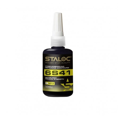 Фиксатор цилиндрических соединений средней прочности STALOC 6S41, 50 мл.