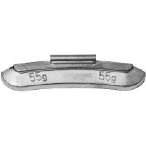 Грузик балансировочный для стальных дисков 55гр (уп. 50шт)