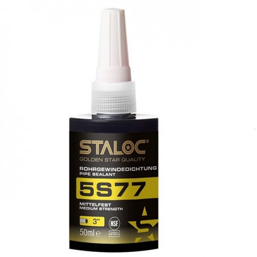 Резьбовой анаэробный герметик средней прочности STALOC 5S77, 50 мл.