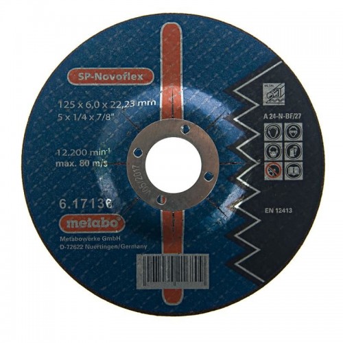 Зачистной диск по металлу 125х6 мм Metabo