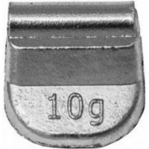 Грузик балансировочный для стальных дисков 10гр (уп. 100шт)