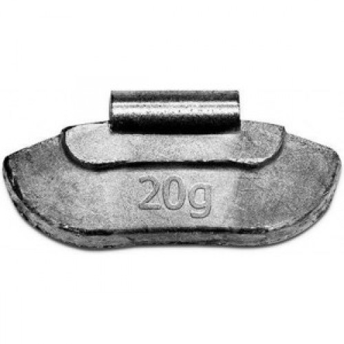 Грузик балансировочный для стальных дисков 20гр (уп. 100шт)