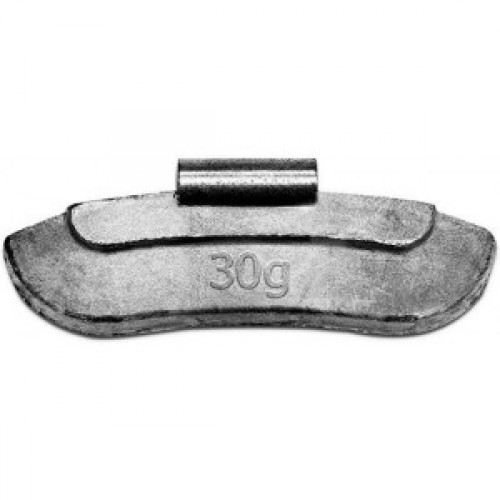 Грузик балансировочный для стальных дисков 30гр (уп. 100шт)