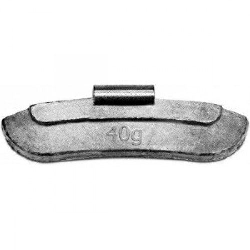 Грузик балансировочный для стальных дисков 40гр (уп. 50шт)