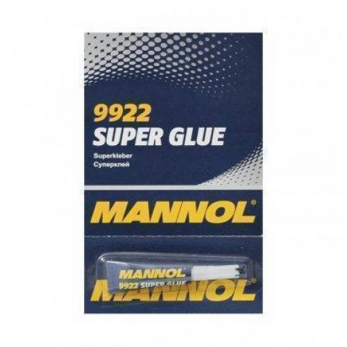 MANNOL Super Glue 3 гр. Суперклей